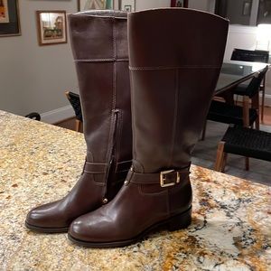 Chocolate brown Banana Republic Sloane Riding boots